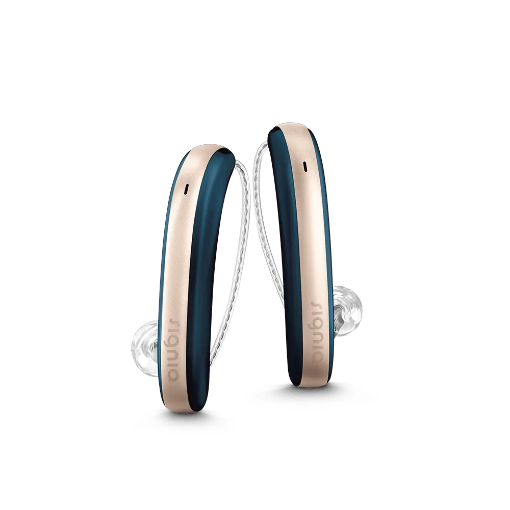 Styletto IX Signia hearing aid available at Aanvii hearing aid centre